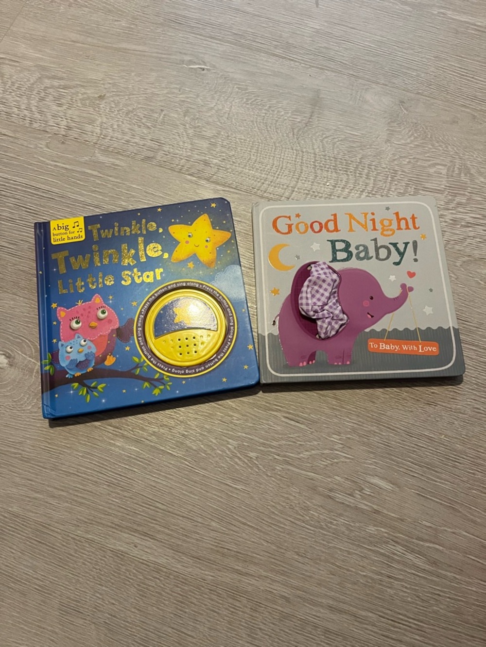Two Good night baby books